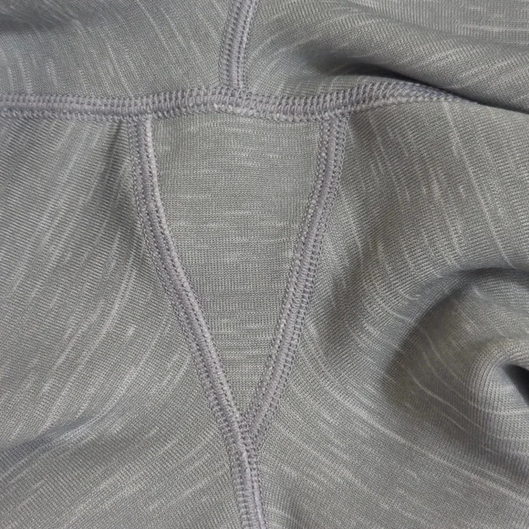 Athleta SpaceDye Polartec Power Stretch Peak Tight, Color Gray Size XS - Picture 8 of 14